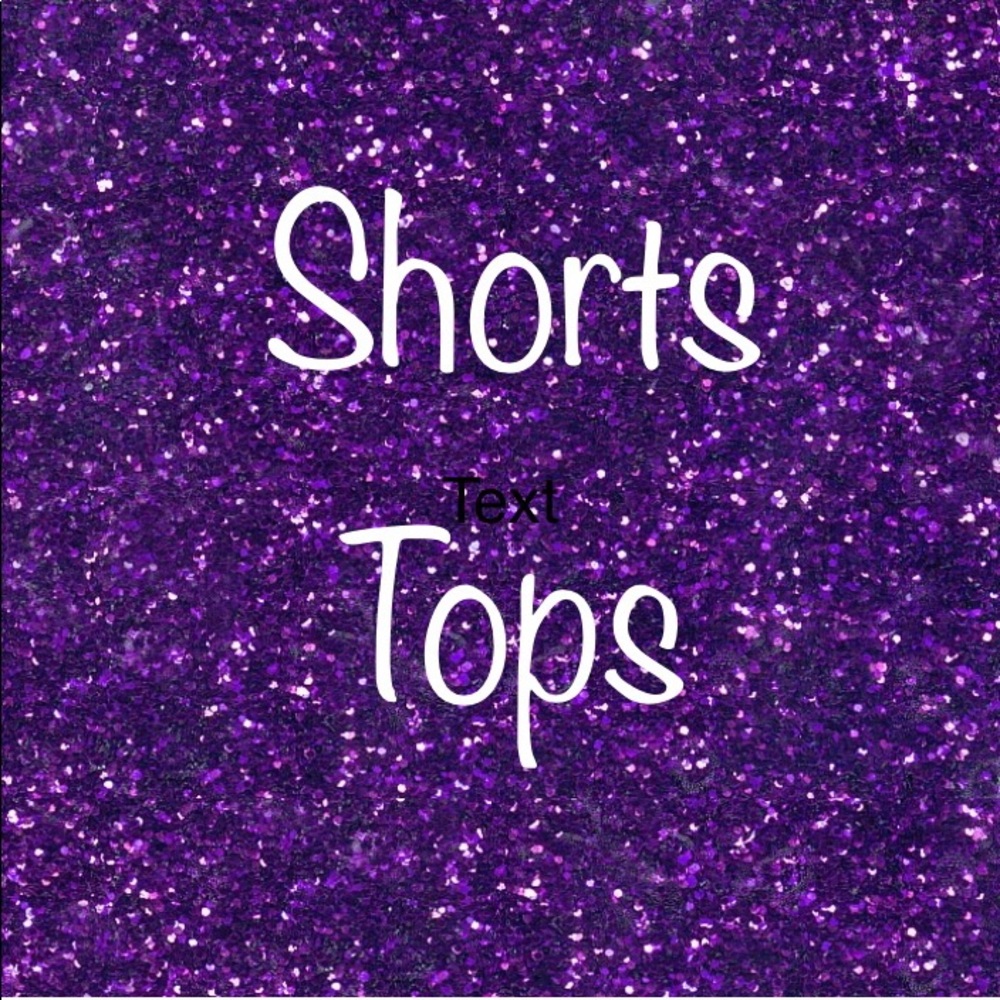 Shorts, tops, blouses…
